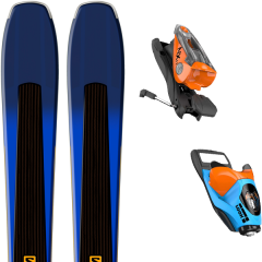 comparer et trouver le meilleur prix du ski Salomon Xdr 84 ti black/blue/saf 19 + nx 11 b100 blue orange 18 sur Sportadvice