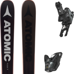 comparer et trouver le meilleur prix du ski Atomic Punx seven black/white 19 + sth2 wtr 13 black/grey 19 sur Sportadvice