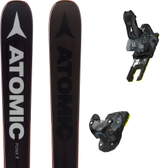 comparer et trouver le meilleur prix du ski Atomic Punx seven black/white 19 + warden mnc 13 n black/grey 19 sur Sportadvice