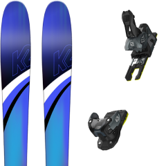 comparer et trouver le meilleur prix du ski K2 Thrilluvit 85 19 + warden mnc 13 n black/grey 19 sur Sportadvice