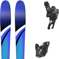 comparer et trouver le meilleur prix du ski K2 Thrilluvit 85 19 + sth2 wtr 13 black/grey 19 sur Sportadvice