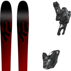 comparer et trouver le meilleur prix du ski K2 Pinnacle 85 19 + sth2 wtr 13 black/grey 19 sur Sportadvice