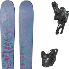 comparer et trouver le meilleur prix du ski Nordica Santa ana 100 violet/magenta 19 + sth2 wtr 13 black/grey 19 sur Sportadvice