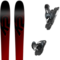 comparer et trouver le meilleur prix du ski K2 Pinnacle 85 19 + warden 11 n l90 dark grey/black 19 sur Sportadvice