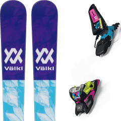 comparer et trouver le meilleur prix du ski Völkl bash 86 w 19 + squire 11 id black/pink/blue 19 sur Sportadvice
