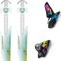 comparer et trouver le meilleur prix du ski Dynastar Legend w 84 19 + squire 11 id black/pink/blue 19 sur Sportadvice
