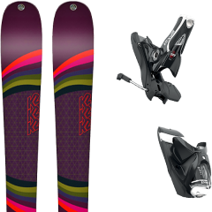 comparer et trouver le meilleur prix du ski K2 Missconduct 19 + spx 12 dual b100 black/white 19 sur Sportadvice