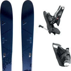comparer et trouver le meilleur prix du ski Fischer My ranger 89 19 + spx 12 dual b90 black/white 19 sur Sportadvice
