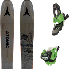 comparer et trouver le meilleur prix du ski Atomic Bent chetler 100 dark grey/black + tyrolia attack 11 gw green brake 100 l sur Sportadvice
