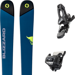 comparer et trouver le meilleur prix du ski Blizzard Bushwacker + tyrolia attack 11 gw solid black brake 90 l sur Sportadvice