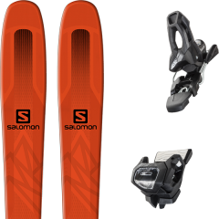 comparer et trouver le meilleur prix du ski Salomon Qst 85 orange/black + tyrolia attack 11 gw solid black brake 90 l sur Sportadvice