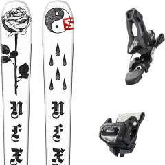 comparer et trouver le meilleur prix du ski Salomon Nfx white/black + tyrolia attack 11 gw solid black brake 90 l sur Sportadvice