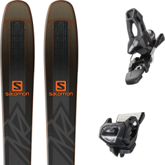 comparer et trouver le meilleur prix du ski Salomon Qst 92 black/orange + tyrolia attack 11 gw solid black brake 90 l sur Sportadvice