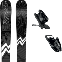 comparer et trouver le meilleur prix du ski K2 Press 19 + nx 10 b93 black 18 sur Sportadvice
