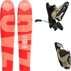 comparer et trouver le meilleur prix du ski Zag H85 lady + nx11 w b100 bronze 11 sur Sportadvice