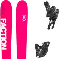 comparer et trouver le meilleur prix du ski Faction 2.0 x 19 + sth2 wtr 13 black/grey 19 sur Sportadvice