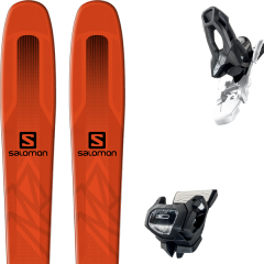 comparer et trouver le meilleur prix du ski Salomon Qst 85 orange/black + tyrolia attack 11 gw w/o brake l sur Sportadvice