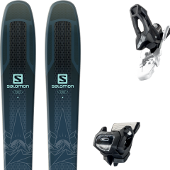 comparer et trouver le meilleur prix du ski Salomon Qst lux 92 darkblue/blue 19 + tyrolia attack 11 gw w/o brake l 19 sur Sportadvice