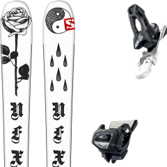 comparer et trouver le meilleur prix du ski Salomon Nfx white/black 19 + tyrolia attack 11 gw w/o brake l 19 sur Sportadvice