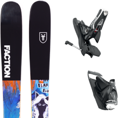 comparer et trouver le meilleur prix du ski Faction Prodigy 1.0 x 19 + spx 12 dual b100 black/white 19 sur Sportadvice