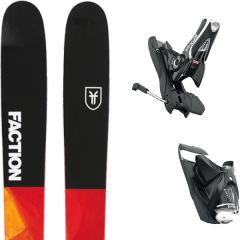comparer et trouver le meilleur prix du ski Faction Prodigy 2.0 19 + spx 12 dual b100 black/white 19 sur Sportadvice