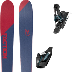 comparer et trouver le meilleur prix du ski Faction Candide 0.5 + mercury 11 e black grey l90 18 sur Sportadvice