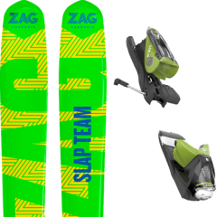 comparer et trouver le meilleur prix du ski Zag Slap team + nx 12 dual wtr b90 black/green 17 sur Sportadvice