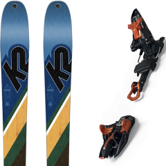 comparer et trouver le meilleur prix du ski K2 Wayback 84 19 + kingpin 13 75 100 mm black/cooper 19 sur Sportadvice