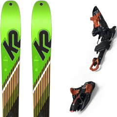 comparer et trouver le meilleur prix du ski K2 Wayback 88 + kingpin 13 75 100 mm black/cooper sur Sportadvice