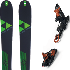 comparer et trouver le meilleur prix du ski Fischer Transalp 82 carbon 19 + kingpin 13 75 100 mm black/cooper 19 sur Sportadvice