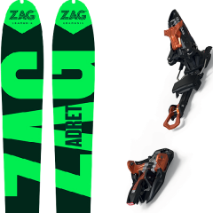 comparer et trouver le meilleur prix du ski Zag Adret 88 19 + kingpin 10 75-100mm black/cooper 19 sur Sportadvice