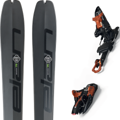 comparer et trouver le meilleur prix du ski Elan Ibex 84 carbon xlt + kingpin 13 75 100 mm black/cooper sur Sportadvice