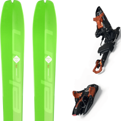 comparer et trouver le meilleur prix du ski Elan Ibex 84 carbon 19 + kingpin 13 75 100 mm black/cooper 19 sur Sportadvice