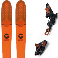 comparer et trouver le meilleur prix du ski Rossignol Seek 7 19 + kingpin 13 75 100 mm black/cooper 19 sur Sportadvice