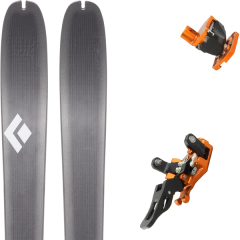 comparer et trouver le meilleur prix du ski Black Diamond Helio 76 + guide 12 orange sur Sportadvice