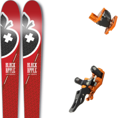 comparer et trouver le meilleur prix du ski Movement Apple 18 + guide 12 orange sur Sportadvice
