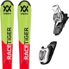 comparer et trouver le meilleur prix du ski Völkl racetiger flat 19 + m 4.5 eps white/black 17 sur Sportadvice