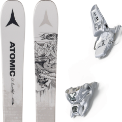 comparer et trouver le meilleur prix du ski Atomic Bent chetler mini 133-143 + squire 11 id white sur Sportadvice