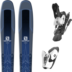 comparer et trouver le meilleur prix du ski Salomon Qst lux 92 18 + z12 b100 white/black 19 sur Sportadvice