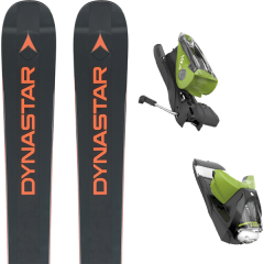 comparer et trouver le meilleur prix du ski Dynastar Slicer factory + nx 12 dual wtr b90 black/green 17 sur Sportadvice