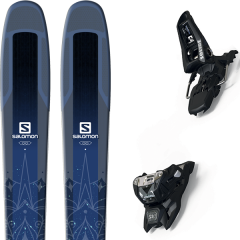 comparer et trouver le meilleur prix du ski Salomon Qst lux 92 18 + squire 11 id black sur Sportadvice