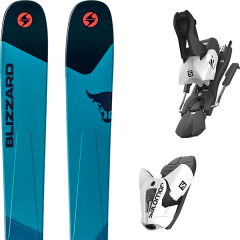 comparer et trouver le meilleur prix du ski Blizzard Rustler 10 + z12 b100 white/black sur Sportadvice