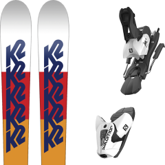 comparer et trouver le meilleur prix du ski K2 K 244 19 + z12 b100 white/black 19 sur Sportadvice
