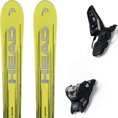 comparer et trouver le meilleur prix du ski Head Monster 98 ti black/yellow 18 + squire 11 id black sur Sportadvice