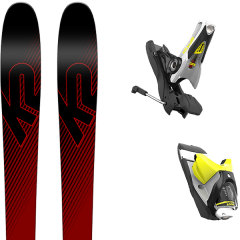 comparer et trouver le meilleur prix du ski K2 Pinnacle 85 + spx 12 dual b120 concrete yellow sur Sportadvice