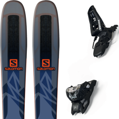 comparer et trouver le meilleur prix du ski Salomon Qst 99 + squire 11 id black sur Sportadvice