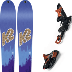 comparer et trouver le meilleur prix du ski K2 Talkback 88 ecore 19 + kingpin 10 75-100mm black/cooper 19 sur Sportadvice