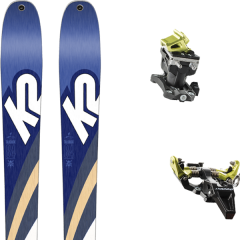 comparer et trouver le meilleur prix du ski K2 Talkback 84 19 + tlt speed radical black/yellow 19 sur Sportadvice