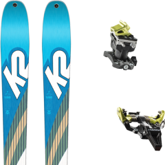 comparer et trouver le meilleur prix du ski K2 Talkback 88 + tlt speed radical black/yellow sur Sportadvice