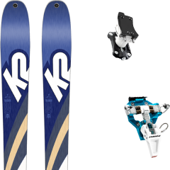 comparer et trouver le meilleur prix du ski K2 Talkback 84 19 + speed turn 2.0 blue/black 19 sur Sportadvice